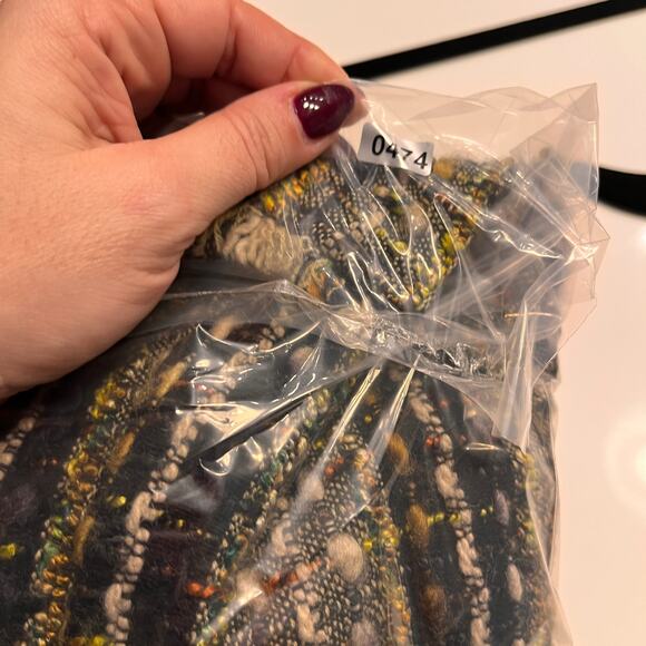 CAbi Brown Tweed Fringe Hem Blazer Medium - Picture 10 of 10